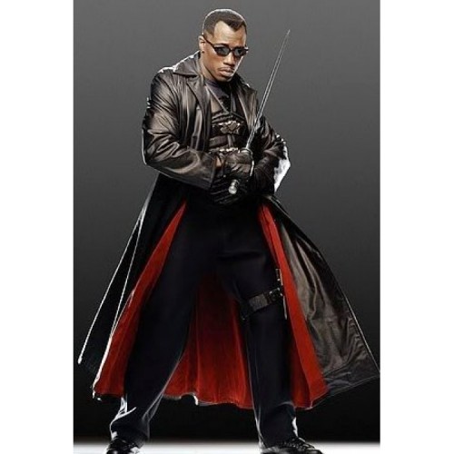 Blade Trinity Wesley Snipes Long Trench Coat